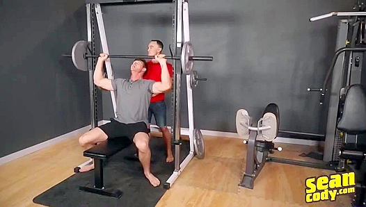 Jax Jayces Sweaty Gym Workout: Powerful Pumps Deeper Thrusts for Thirsty Cock Craving