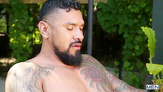 Boomer Dominates Poolside: Dannys Pleas for More Thirsty Cock – 18+