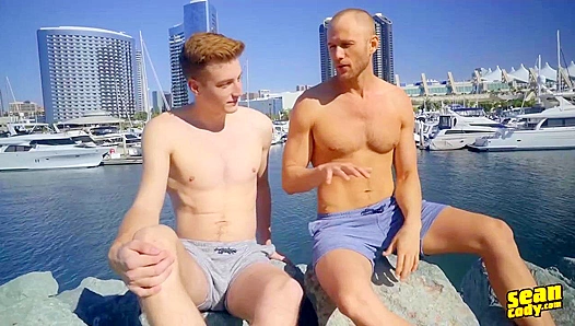 Blake Dominates: Smooth Stud Humps Kurts Huge, Veiny Dick – 18+