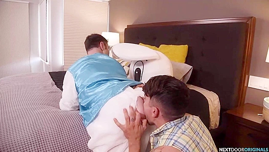 Dakota Payne Devours Bunny-Eared Michael Boston in a Sizzling, Sweat-Slick Session – 18+