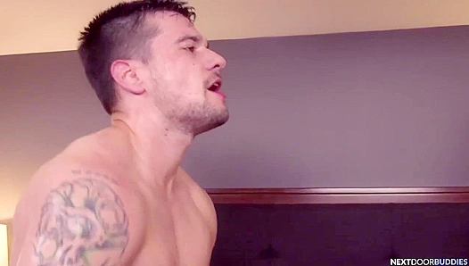 Neighborhood Threesome: Jakes Steamy Encounter with Dalton and Princeton