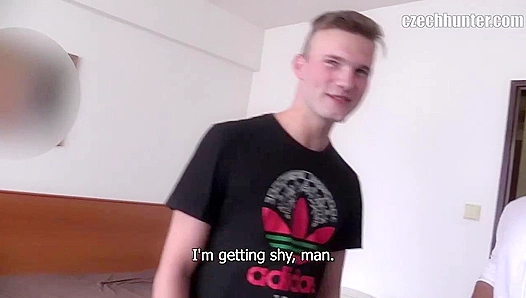 Czech Lads Unleash Raw Lust in Steamy Threesome Orgy - CzechHunter