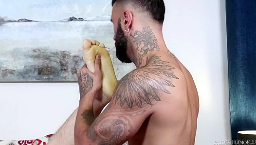 Rikk Angel Ignite Steamy Passion After Intense Massage Session - Explicit 30+ Minute Gay