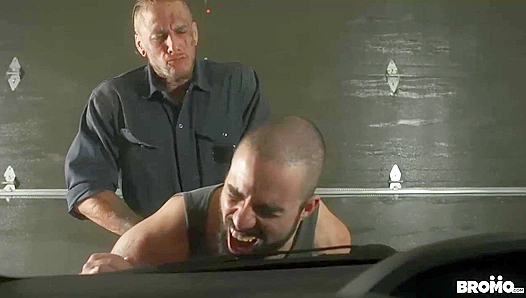 Bo Sinn Drills Shawn Assmore Deep: Rough Ride in the Garage for That Tight Hole – 18+