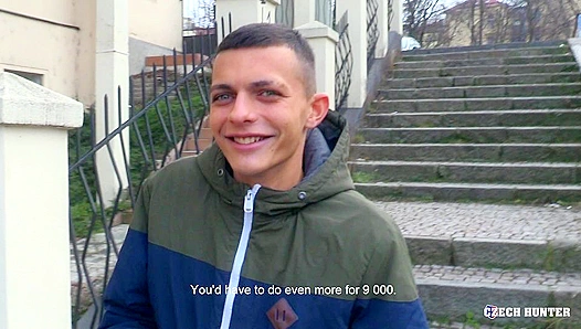 Intense Bareback Ride Leaves Slim Twink Drenched in Czech Hunters Facial Load
