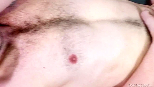 Rugged Tops Jack Andy and Angel Ventura Pound Tight Holes with Insatiable Throbbing Beef