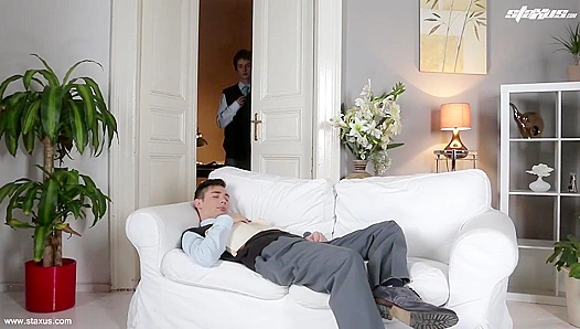 Bo Randall Dominates Matt Boners Tight Hole in Raw Anal Passion – GayXXX