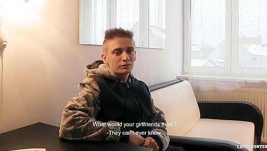 Steamy European Encounter: Hung Czech Stud Gets Stretched Hard in Steamy POV Ass Thrusts