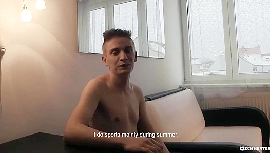 Steamy European Encounter: Hung Czech Stud Gets Stretched Hard in Steamy POV Ass Thrusts