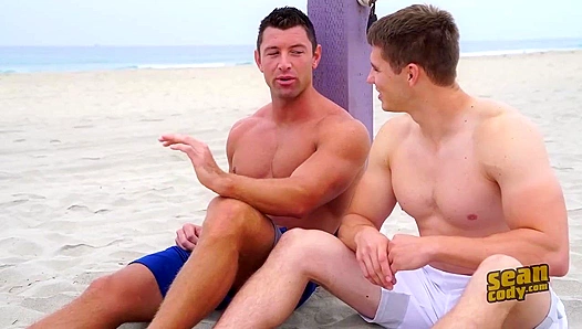 Sun-Kissed Beach Boys Engage in Raw, Wild Sex on Sandy Shores — Derick Shaws Scorching