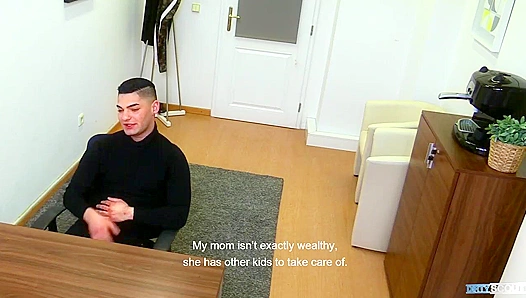Tattooed Twink Gets Face-Fucked Raw at Office Desk, Relishes the Grime – XXXGayFucks