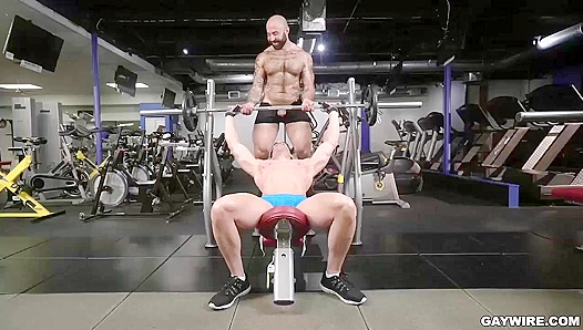 Sweat-Slick Thighs Grip Tight as Atlas Takes Jets Massive Meatballs Balls Deep –