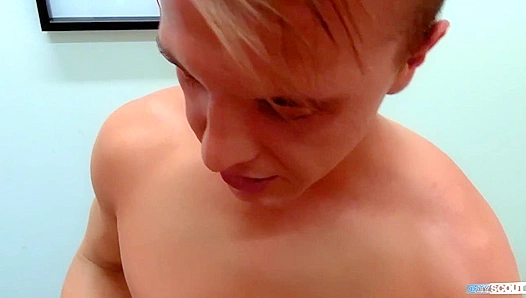 Sticky Thighs Gaping Holes: Raw POV Pounding Leaves This Hung Young Stud Covered in Thick