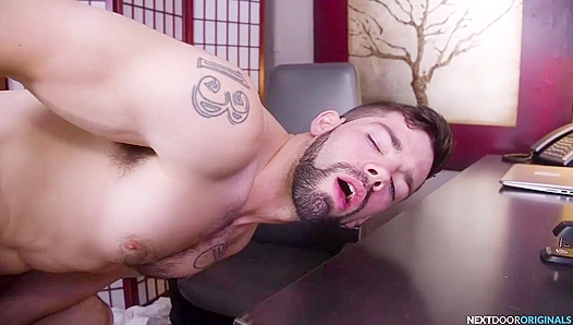 Bossy Julian Brady Takes Total Control, Dominating Nic Sahara at Work – NextDoor Originals