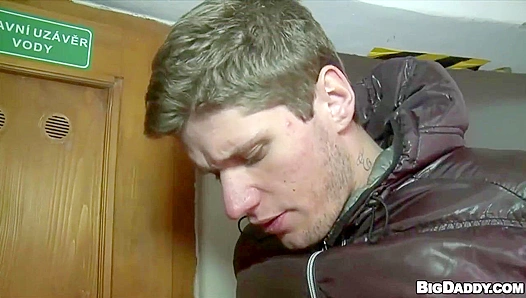 Draco LeMacks Steamy Stairwell Domination Over Tony Ross Caught in the Act – OutInPublic