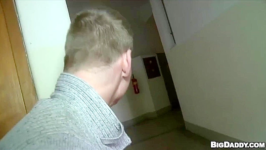 Draco LeMacks Steamy Stairwell Domination Over Tony Ross Caught in the Act – OutInPublic