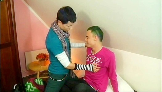 Emo Beauty Sams Mouth Filled with Hot Load as Peters Thick Cock Drenches Him – GayXXX
