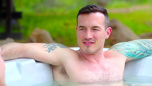 Derek Kage Feasts on Jayden Marcos Hung, Unprotected Cock While Riding Raw Doggy –