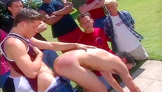 Cameron Fox Claims Hans Jeremys Busted Ass in Raunchy Bondage Thralldom