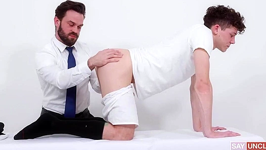 James Fox Ignites Grey Gold Passion in Steamy Missionary Throes - Full Arousal On Show