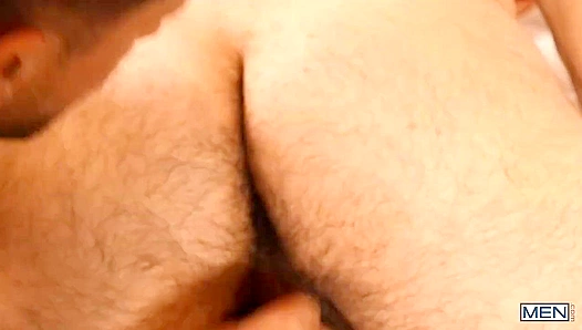 Sandy Bubble Butt Squeezed Tight as Roman Todd Stuffs Dean Dallas Hole Full and Deep on