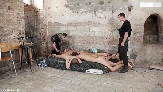 Nick Benjamin Unleash Their Lust in Sizzling Raw Orgy with Gay XXX