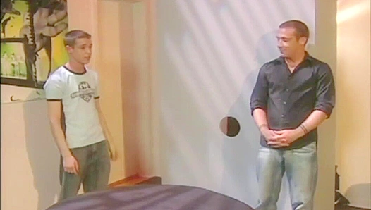 Four Hung Studs Share Gloryhole Thrills - Falcon Studios
