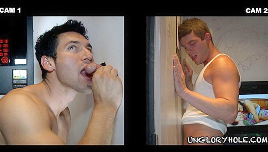 Young Hotties Alexander Shawns Steamy Glory Hole Orgy – 18+