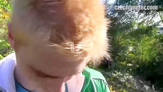 Blonde Adonis Craves Strangers Hot Cum Load - Sizzling Gay Hookup 18+