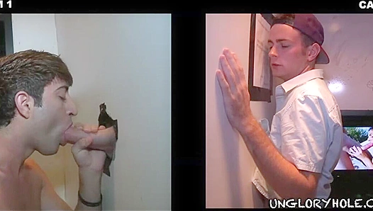 Matthew Singer Dominates Michael Dora in a Steamy Blowjob Showdown
