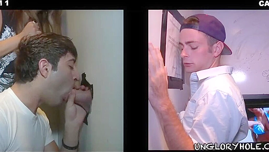 Matthew Singer Dominates Michael Dora in a Steamy Blowjob Showdown