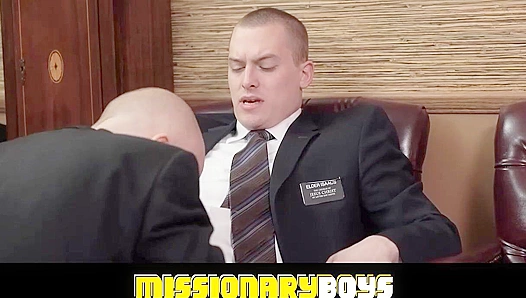 Forbidden Rendezvous: Elder Larsens Secret Desire for Young Flesh Ignites in Missionary