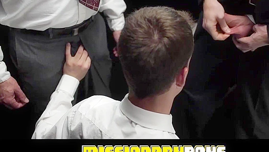 Submission: Elder Lindsays Mouth Violated by a Thirsty Stud in XXX Missions