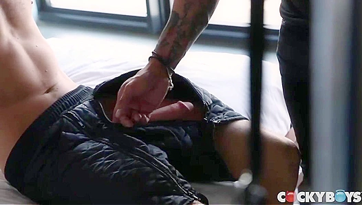 Banks Brothers Devour Mature Beef: Hung Boomer Gets Deepthroat Swallow Treatment