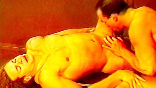 Muscular Rivals Clash in Slick, Thrilling Grapple - Chris Dano vs Bruce Hill at GayPulse