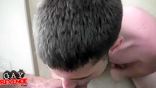 Brett Caseys Sizzling Hookup Ends in a Messy Spit-Filled Climax – Reality Dudes
