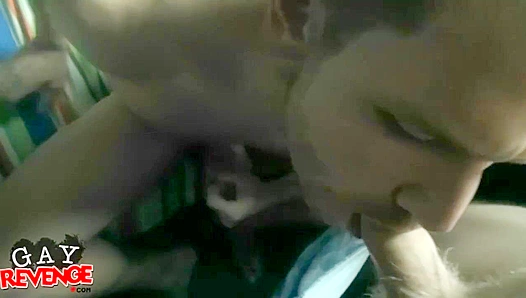 Alex Adams Returns the Favor: Johnny Forzas Thrilling Wet Blowjob Fleshlight Ride