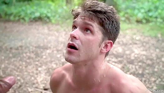 Sun-Kissed Lust: Scott DeMarcos Outdoor Orgy Ignites with Raw, Sun-Warmed Blowjobs -