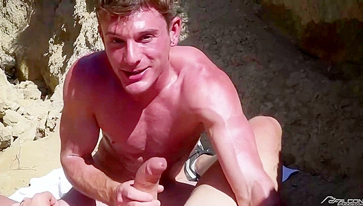 Brents Hungry Throat Swallows JJs Thick Shaft Indoors Out - NakedWorld POV