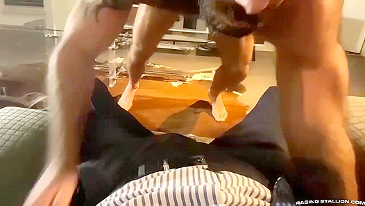 Vince Parkers Blown Away by Jake Nicolas Steamy Dance Hung Stud Cock