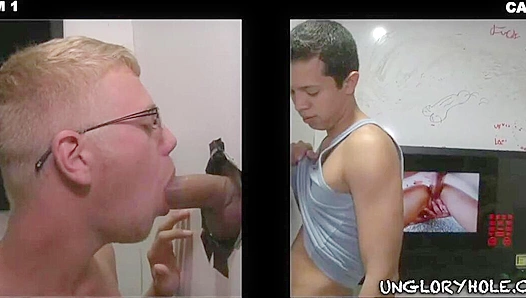 Aarons Hidden Delight: Experiencing Steamy Glory Hole Thrills – SteamyGayFun