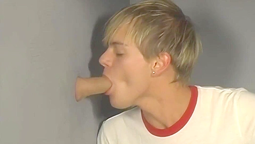 Dillon Samuels Slobbers Over Multiple Thick Dicks at the Gloryhole – TeachTwinks 18+