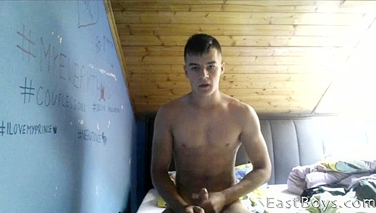 Kents Explicit Solo: Watching Him Stroke His Hung, Hardening Dick – EastBoys 18+