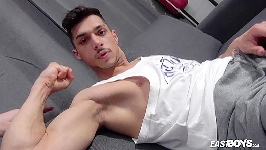 Steamy Eastboys Threesome Sees Mario Arias Submissive and Powerless Against Two Hung