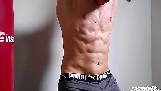 Emilions Sculpted Body on Full Display: Bulging Muscles Exposed