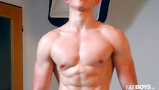Emilions Sculpted Body on Full Display: Bulging Muscles Exposed