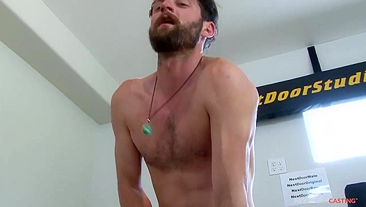 Beard Bullys Intense Threeway: Andre Dominates Neighbors Hole in Wild Sex Romp
