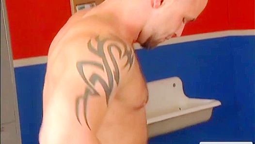 Steamy Gym Rendezvous: LeBeauf Armstrongs Heated M2M Affair Unleashed at Hothouse