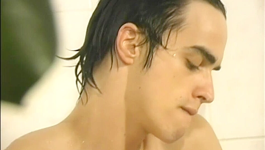 Adams Pleasure Builds as He Rubs His Drenched, Rock-Hard Cock – GayXXX