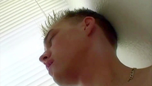 Brendans Powerful Orgasm: Throbbing Cock Unleashes Huge Load After Intense Jerk Off